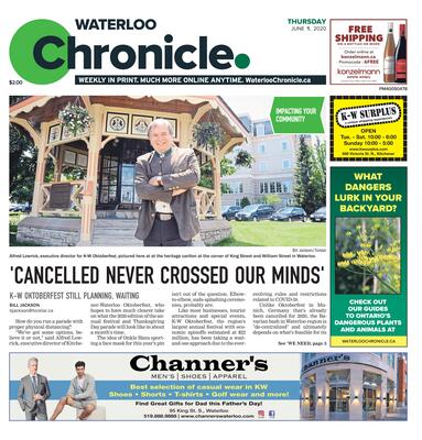 Waterloo Chronicle, 11 Jun 2020