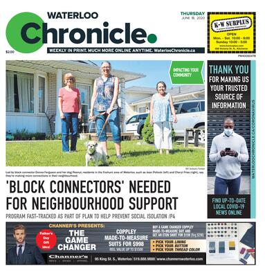 Waterloo Chronicle, 18 Jun 2020