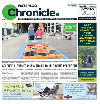 Waterloo Chronicle, 23 Jul 2020