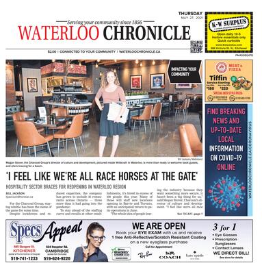 Waterloo Chronicle, 27 May 2021