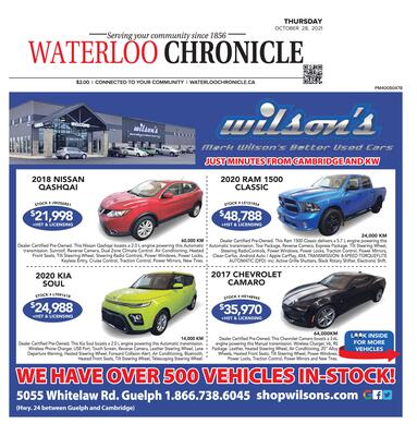 Waterloo Chronicle, 28 Oct 2021