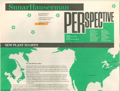 SunarHauserman Perspective Newsletter April 1986