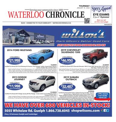 Waterloo Chronicle, 13 Jan 2022