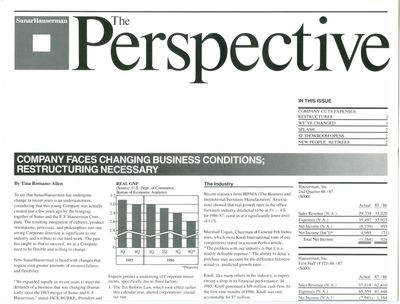 SunarHauserman Perspective Newsletter February 1987