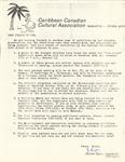 K-W Caribbean Canadian Cultural Association Newsletter, 1979