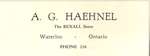 A.G. Haehnel Drugs