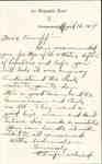 Letter to Ford S. Kumpf from F.J. Esfenschied, April 16, 1914