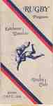 Alexander Peters' KW Rugby Club Scrapbook 1923-1932; Rugby Club Programme 1929