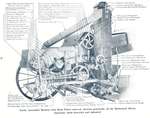 Drawing of partly assembled machine