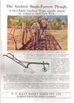 Sunbird Single-furrow plough