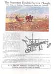 Sunwrest double-furrow plough