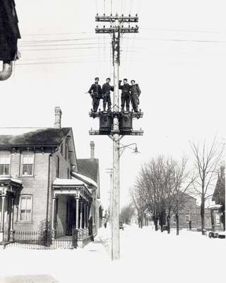 Ontario Hydro Linemen Waterloo, Ontario