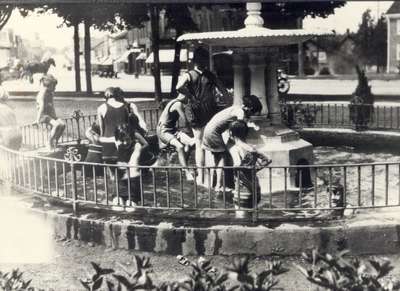 Kuntz Brewery Fountain, Waterloo, Ontario