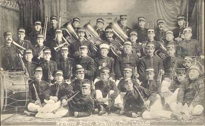 Waterloo Musical Society Band 1933