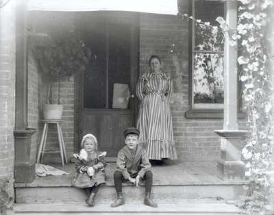 Woman, Boy and Girl