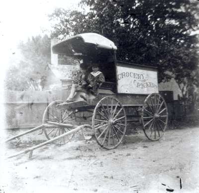 Children in Wagon