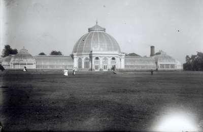 Large Greenhouse Building