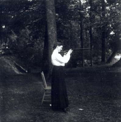 Woman With Rifle