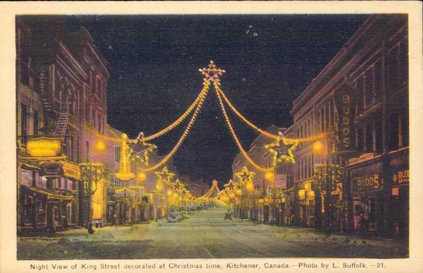 King Street Christmas Decorations, Kitchener, Ontario: Waterloo Public