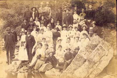 Elmira Methodist Sunday School Picnic, Elora, Ontario