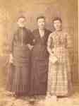 Ella Daniels Rosenberger, Anna Bean Groff and Blanche Bean