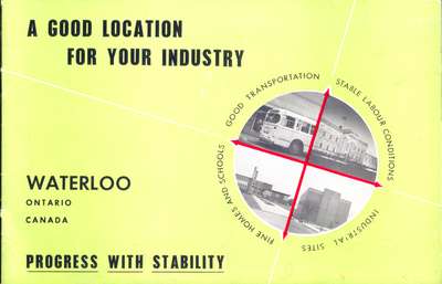 Promotional Brochure for Waterloo, Ontario