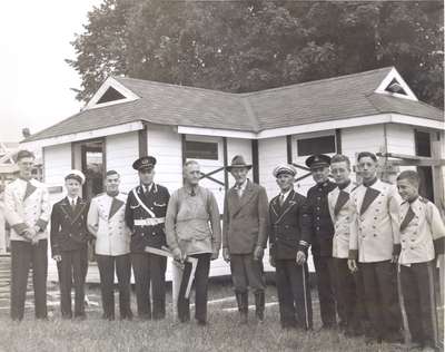 Waterloo Bandberg Band Camp Group Photo and Cottage, Bamberg, Ontario