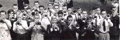 Cornet Players at Waterloo Band Festival