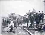 Train Wreck, Waterloo-Elmira Branch Line, 1902