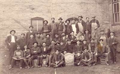 Kuntz Brewery Employees, Waterloo, Ontario