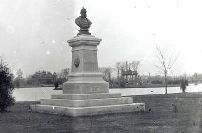 Bust of Kaiser Wilhelm I, Victorial Park, Kitchener, Ontario