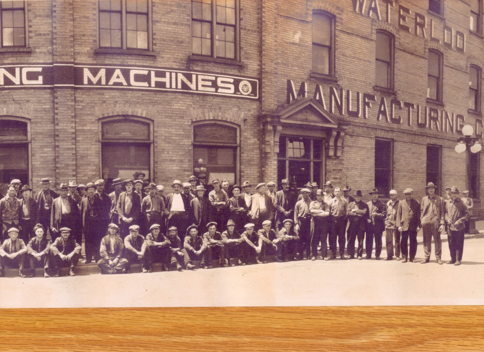 Centre closeup View Waterloo Manufacturing Company Limited, 1929