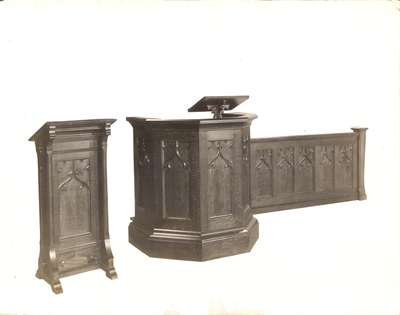 Globe Furniture Company Pulpits, Waterloo, Ontario