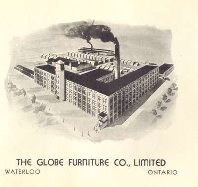 Globe Furniture Company Advertisements, Waterloo, Ontario