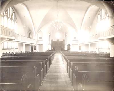 Globe Furniture Company Church Interiors, Waterloo, Ontario