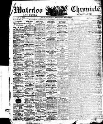 Waterloo Chronicle (Waterloo, On1868), 9 Jan 1868