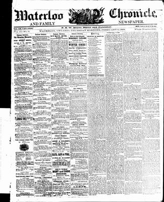 Waterloo Chronicle (Waterloo, On1868), 6 Feb 1868