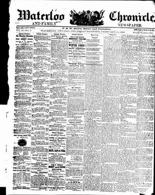 Waterloo Chronicle (Waterloo, On1868), 13 Feb 1868