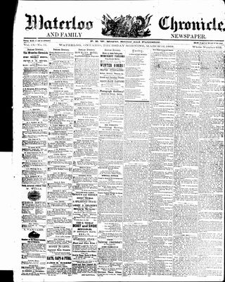 Waterloo Chronicle (Waterloo, On1868), 12 Mar 1868