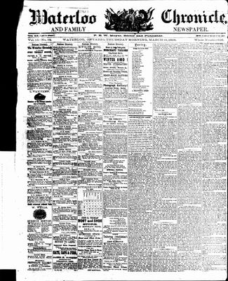 Waterloo Chronicle (Waterloo, On1868), 19 Mar 1868