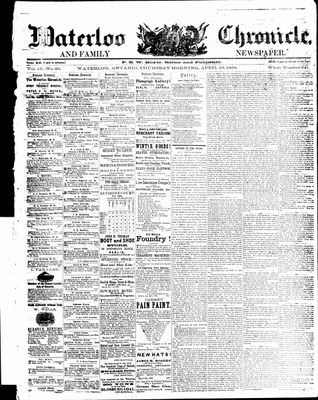 Waterloo Chronicle (Waterloo, On1868), 23 Apr 1868