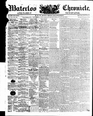 Waterloo Chronicle (Waterloo, On1868), 16 Jul 1868