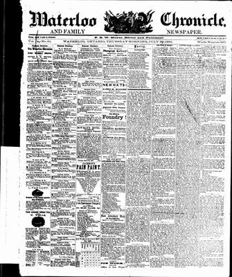 Waterloo Chronicle (Waterloo, On1868), 30 Jul 1868