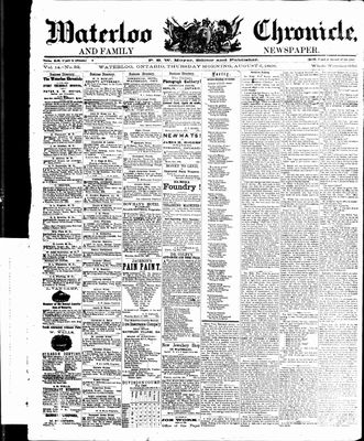 Waterloo Chronicle (Waterloo, On1868), 6 Aug 1868