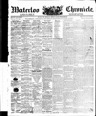 Waterloo Chronicle (Waterloo, On1868), 13 Aug 1868