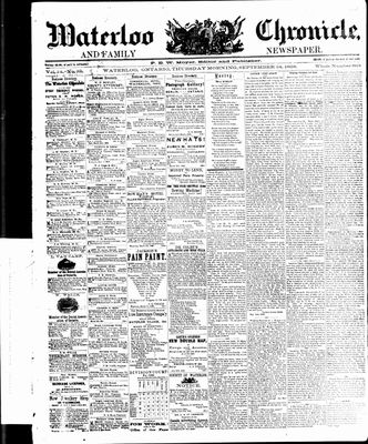 Waterloo Chronicle (Waterloo, On1868), 24 Sep 1868