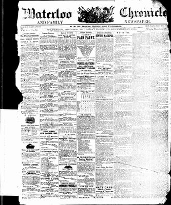 Waterloo Chronicle (Waterloo, On1868), 17 Dec 1868