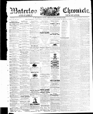 Waterloo Chronicle (Waterloo, On1868), 18 Mar 1869