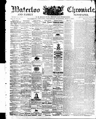 Waterloo Chronicle (Waterloo, On1868), 6 May 1869