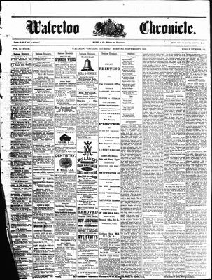 Waterloo Chronicle (Waterloo, On1868), 2 Sep 1869